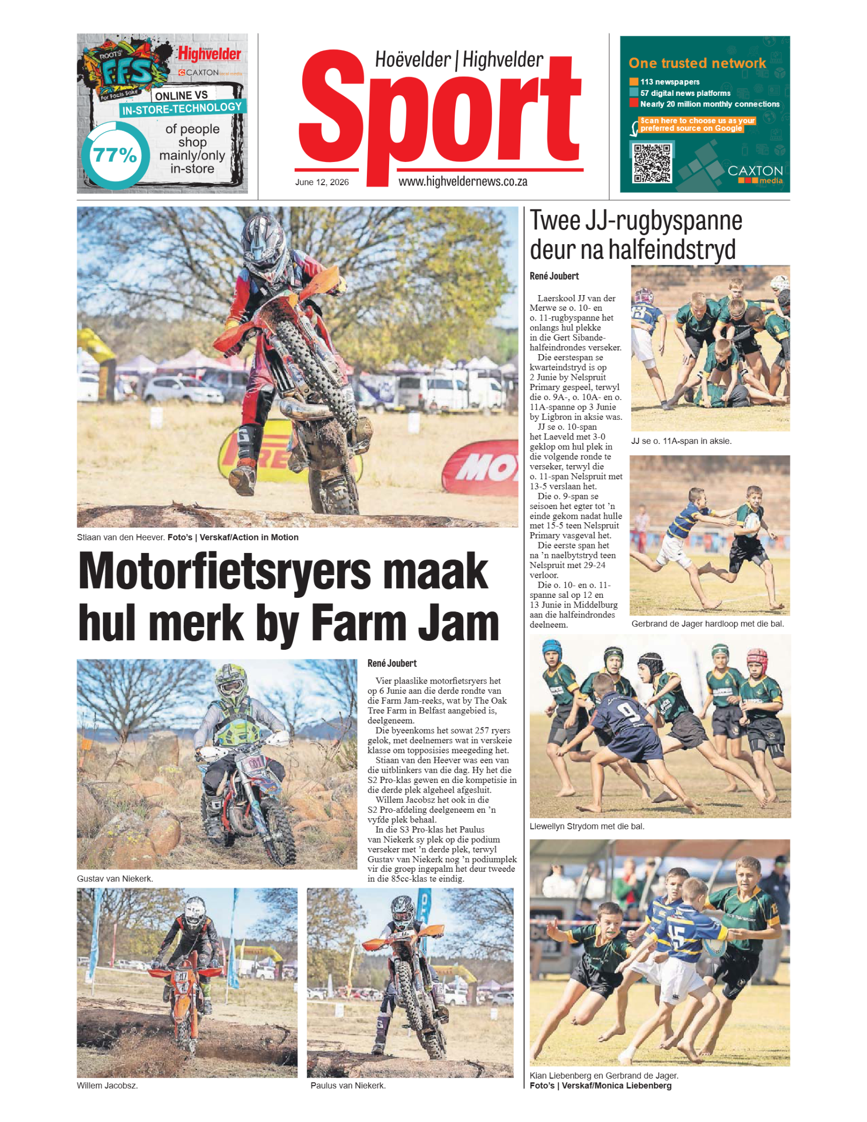 Highvelder Newspaper 12 June 2026 page 8