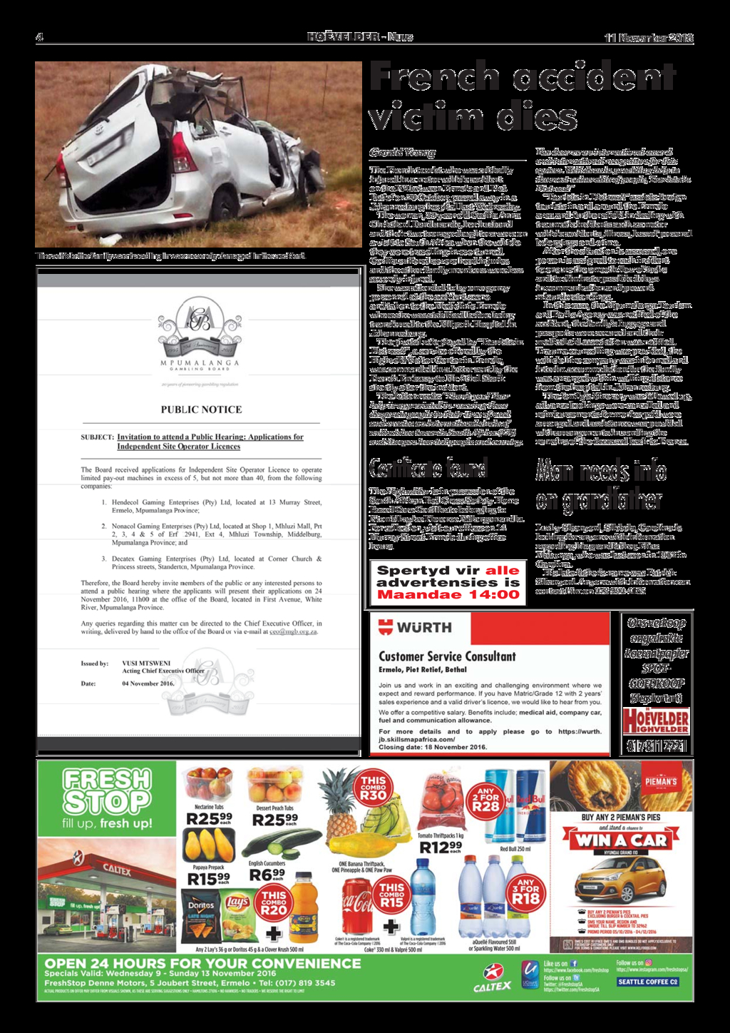 Highvelder 11 November 2016 page 4