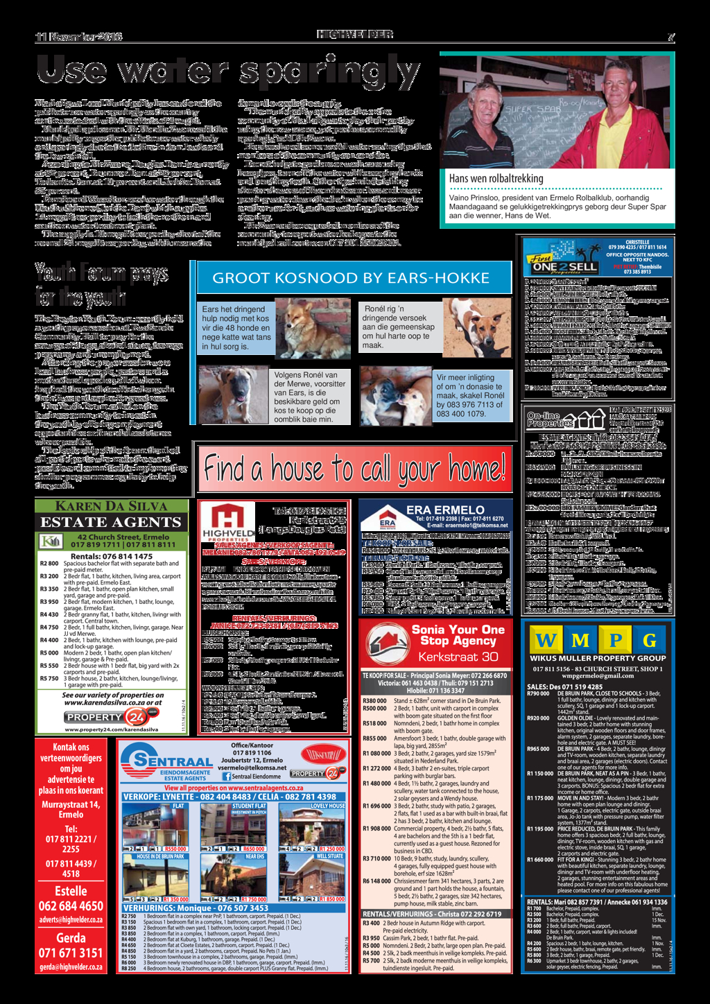 Highvelder 11 November 2016 page 7