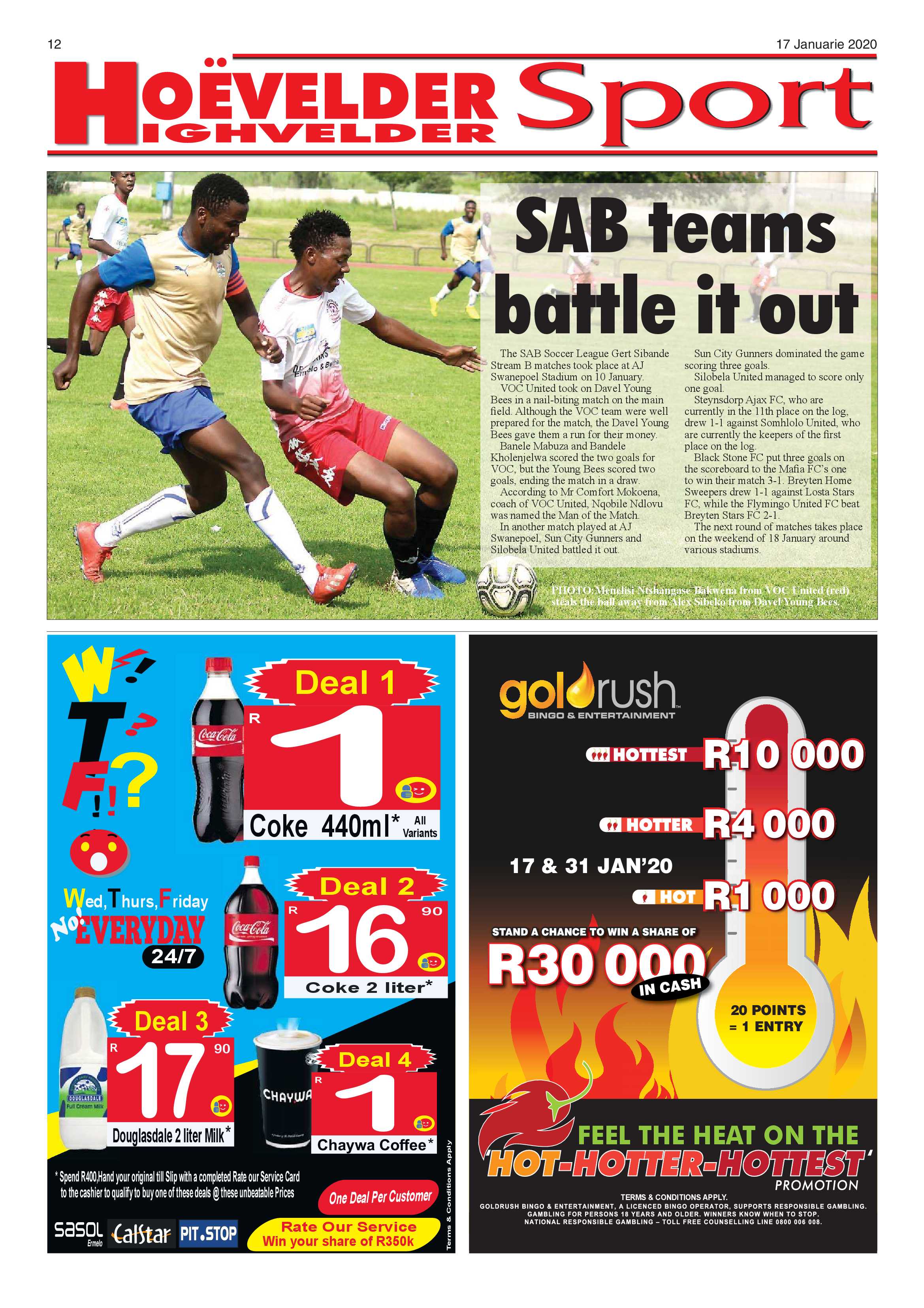 Highvelder 17 Januarie 2020 page 12