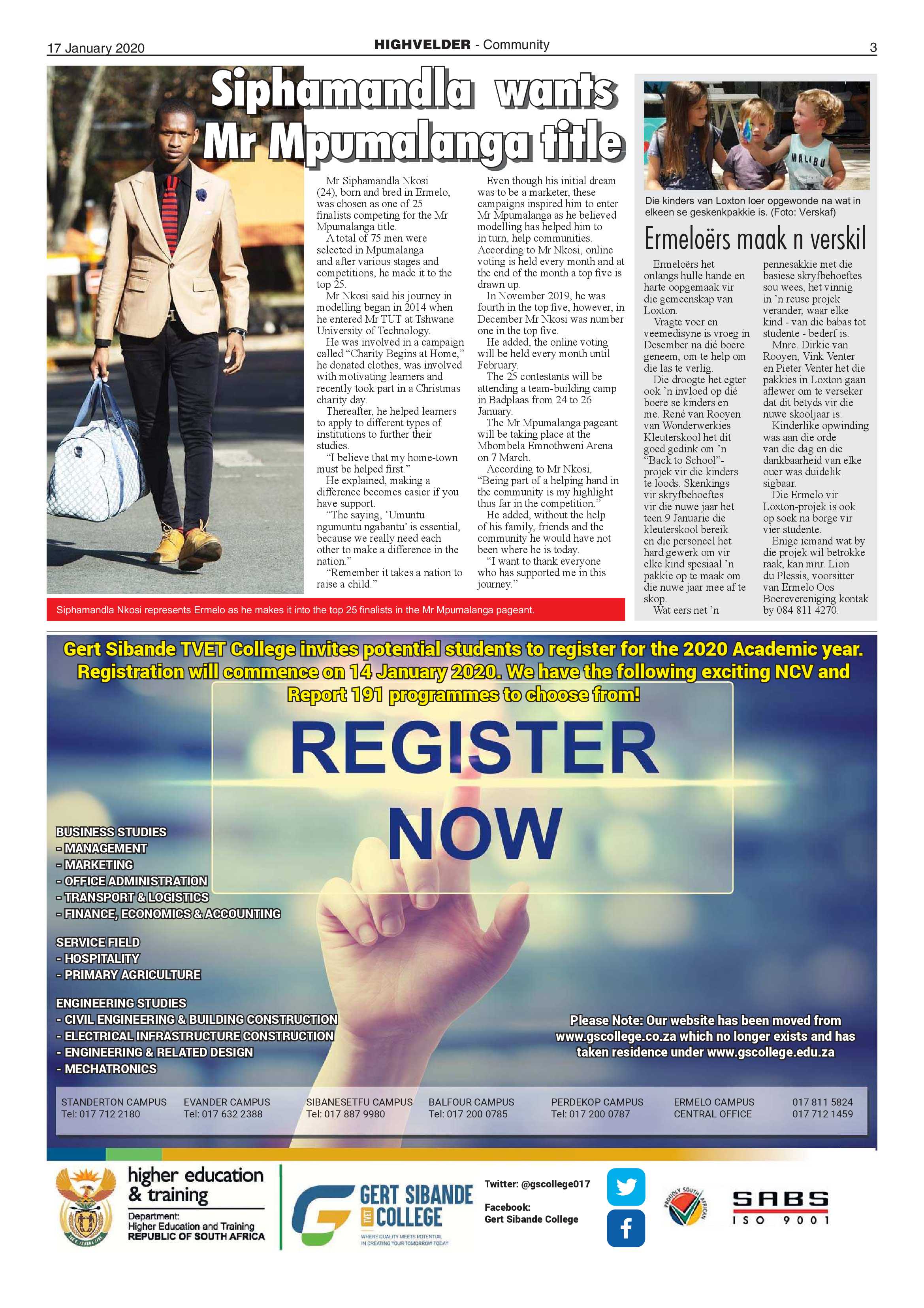 Highvelder 17 Januarie 2020 page 3