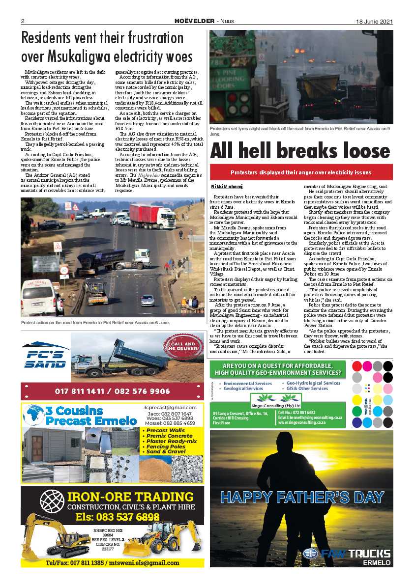 Highvelder 18 June 2021 page 2
