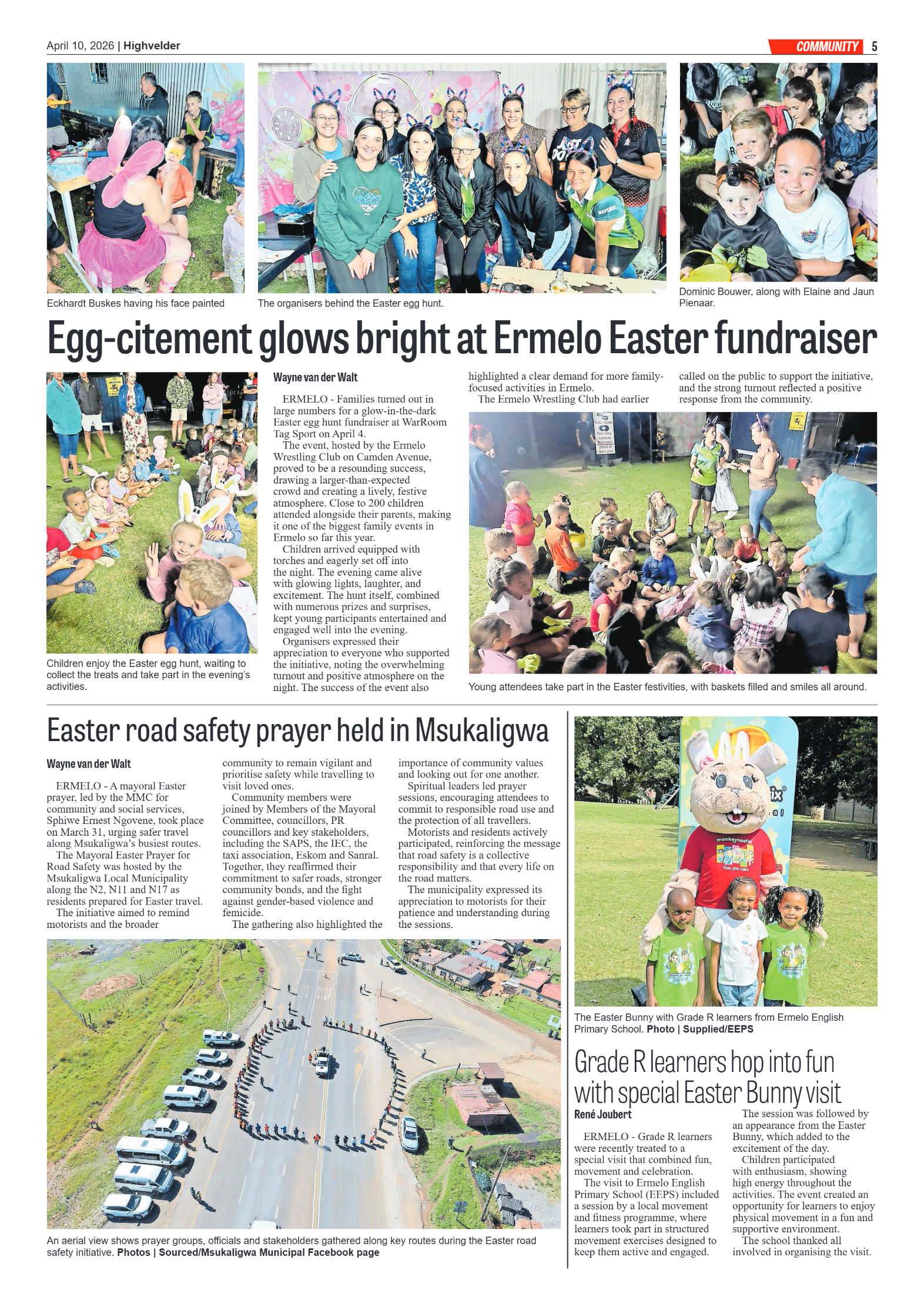 Highvelder Newspaper 10 April 2026 page 5