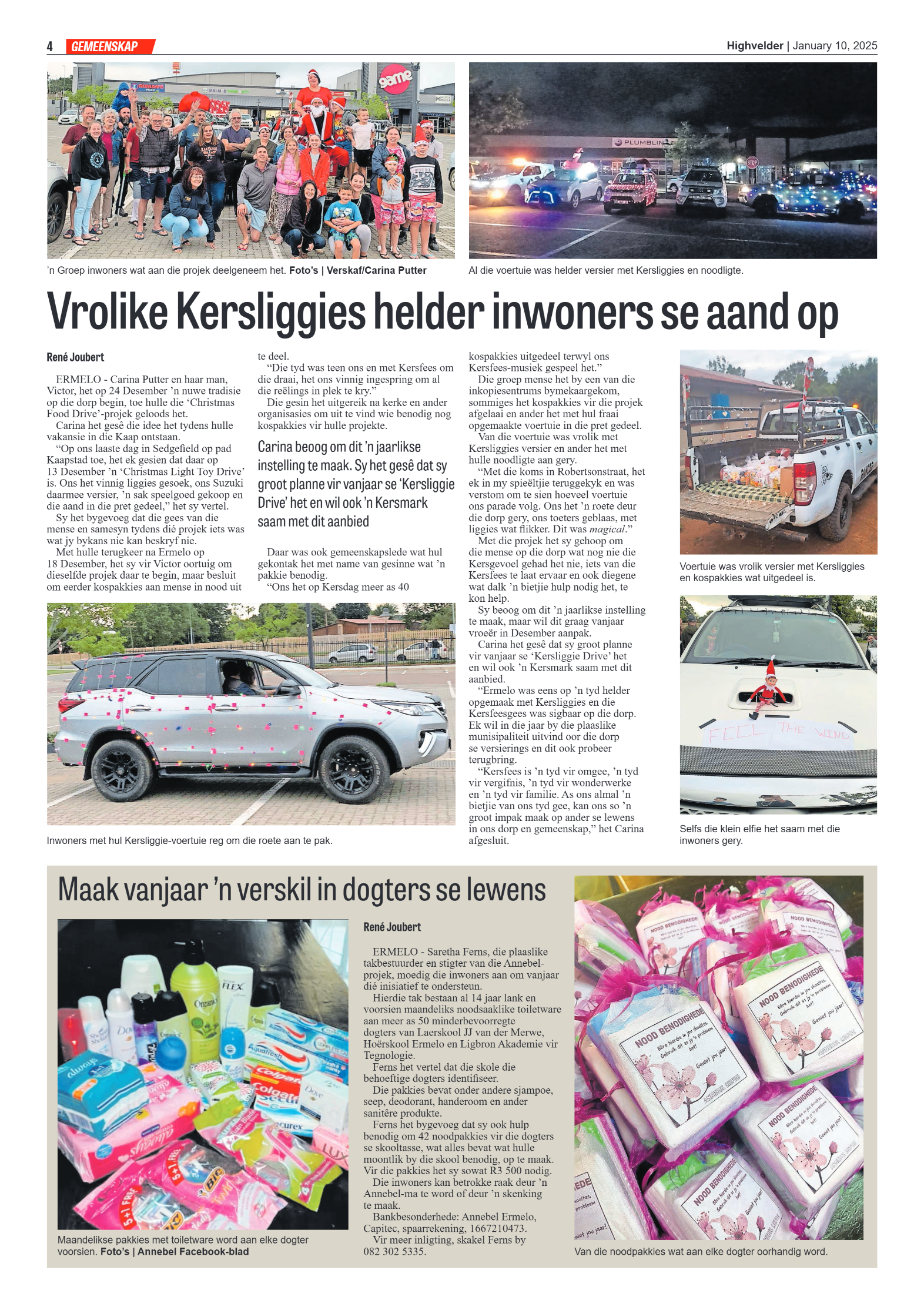 Highvelder Newspaper 10 January 2025 page 4