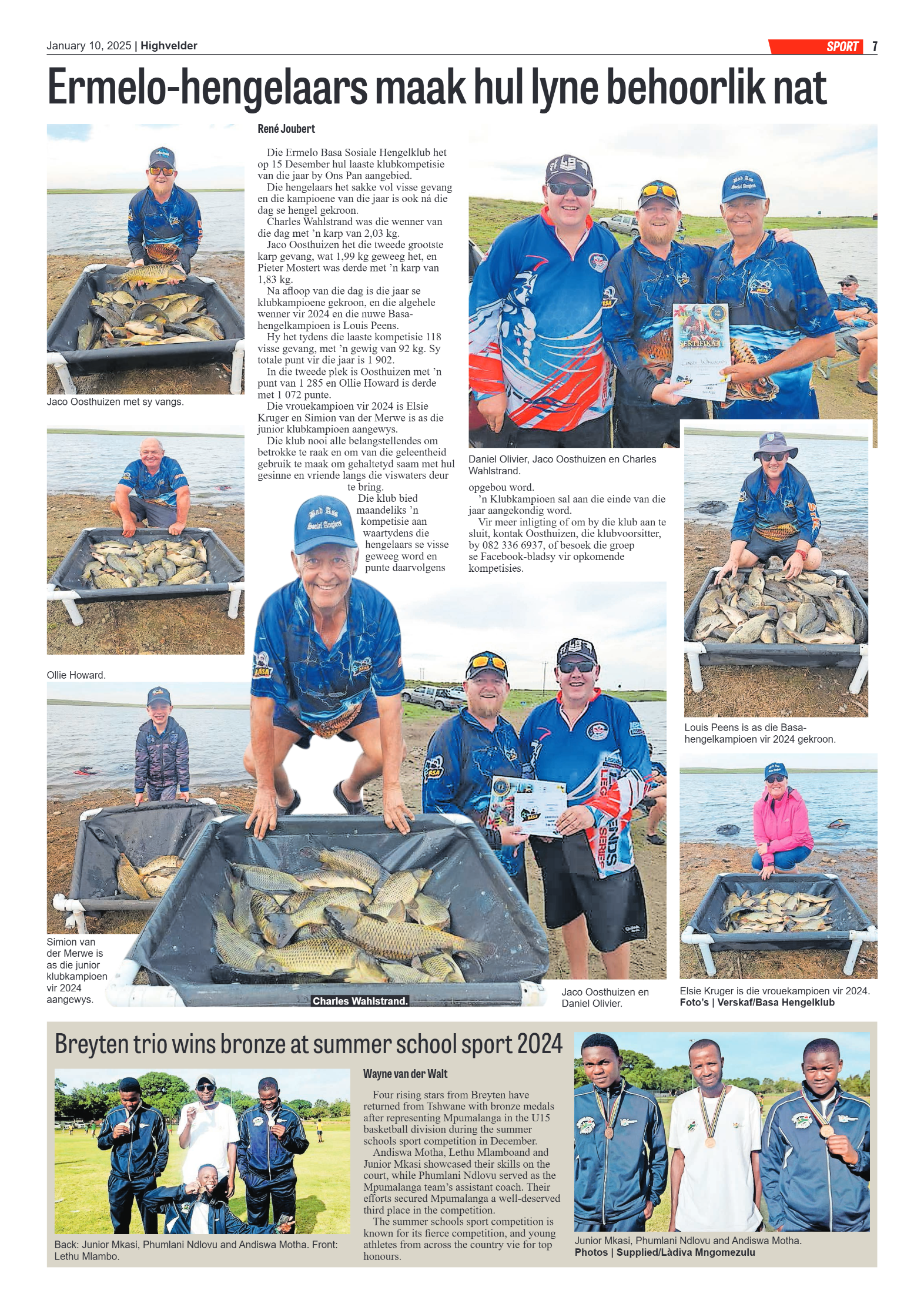 Highvelder Newspaper 10 January 2025 page 7