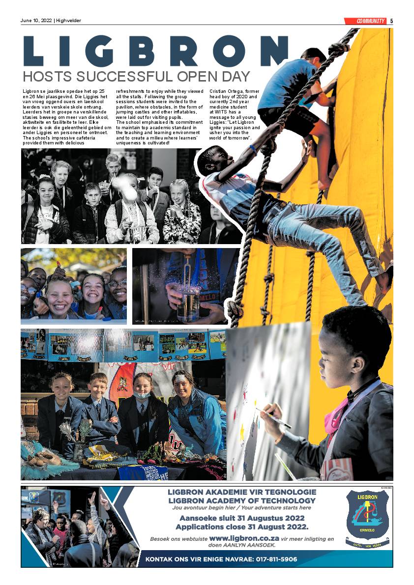 Highvelder Newspaper 10 June 2022 page 5