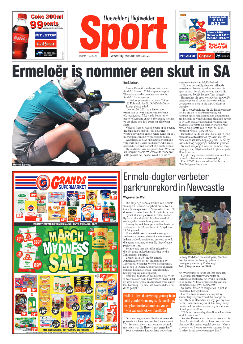 Highvelder Newspaper 10 March 2023 page 8