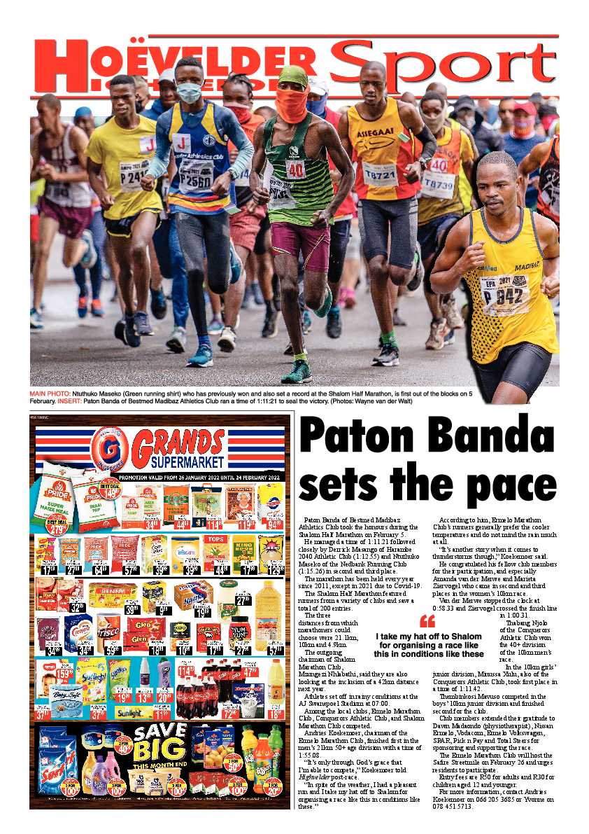 Highvelder Newspaper 11 February 2022 page 8