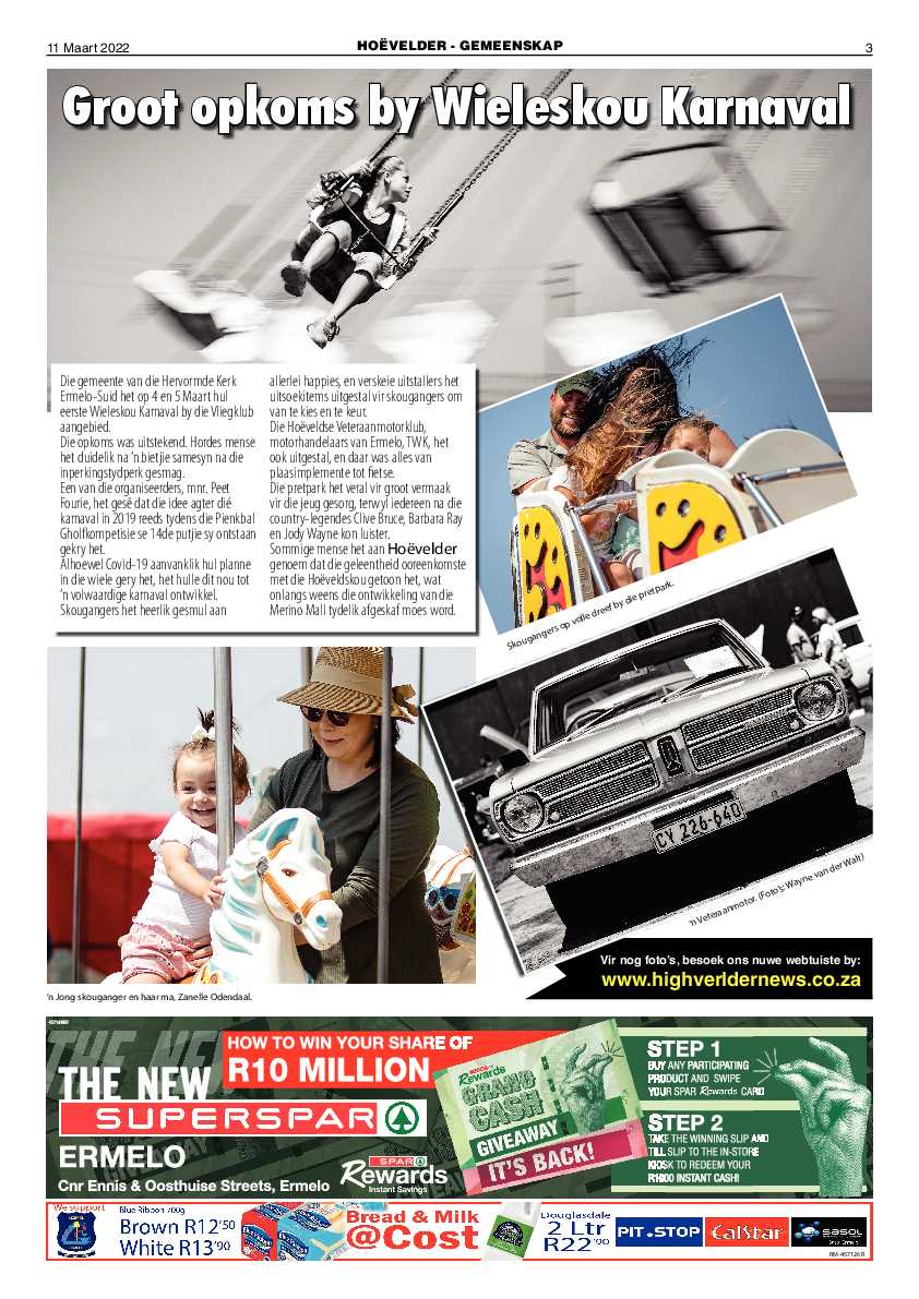 Highvelder Newspaper 11 March 2022 page 3