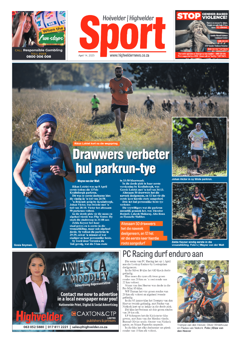 Highvelder Newspaper 14 April 2023 page 8
