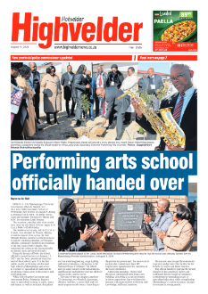 Highvelder Newspaper 14 August 2026