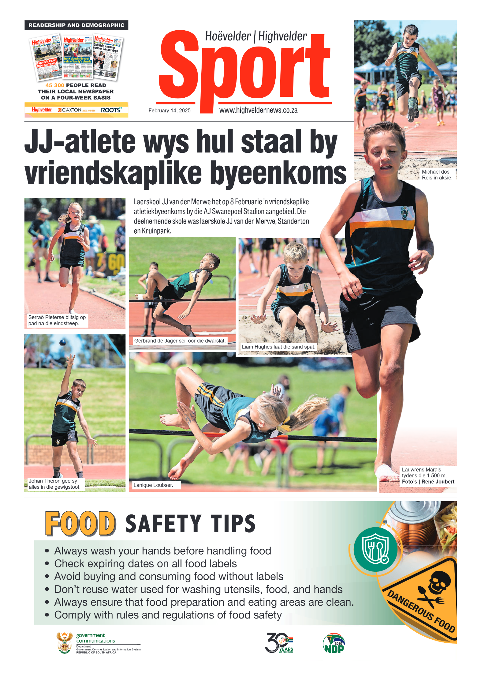 Highvelder Newspaper 14 February 2025 page 8