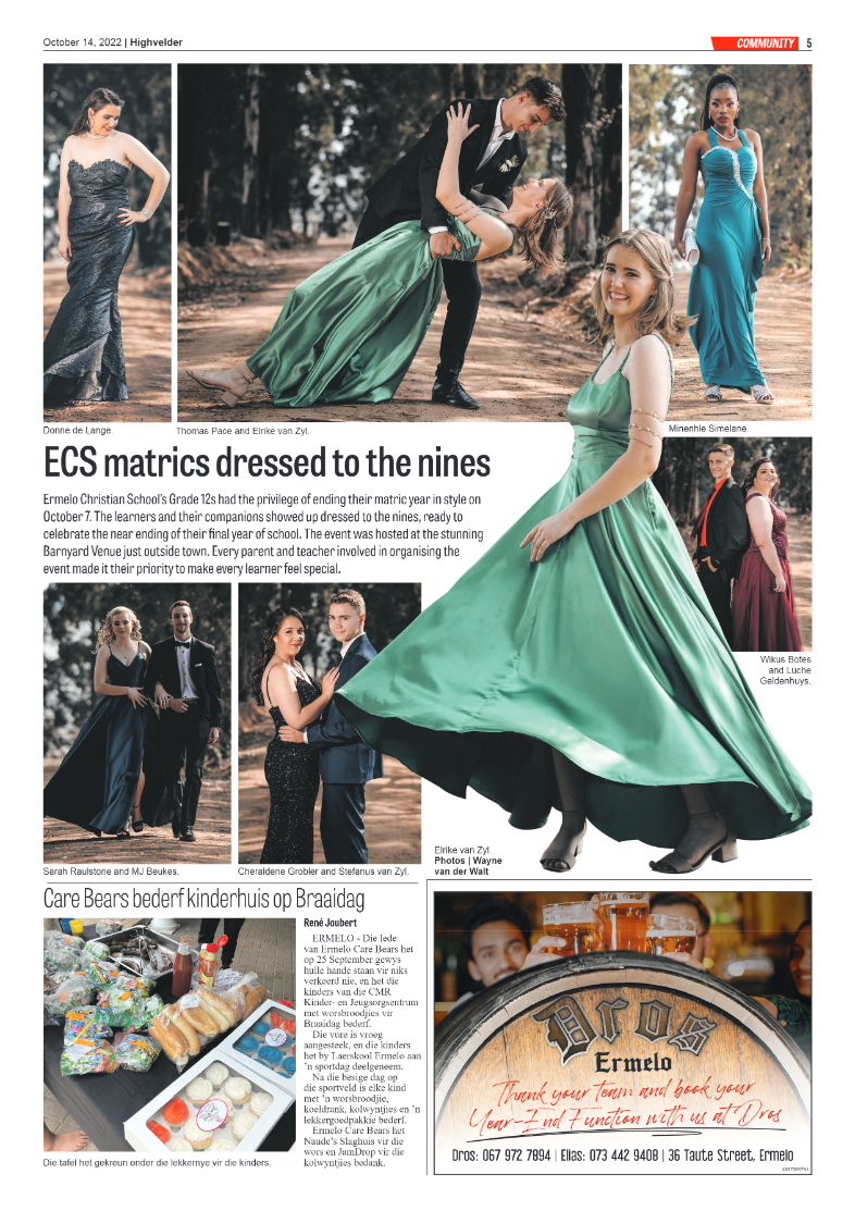 Highvelder Newspaper 14 October 2022 page 5