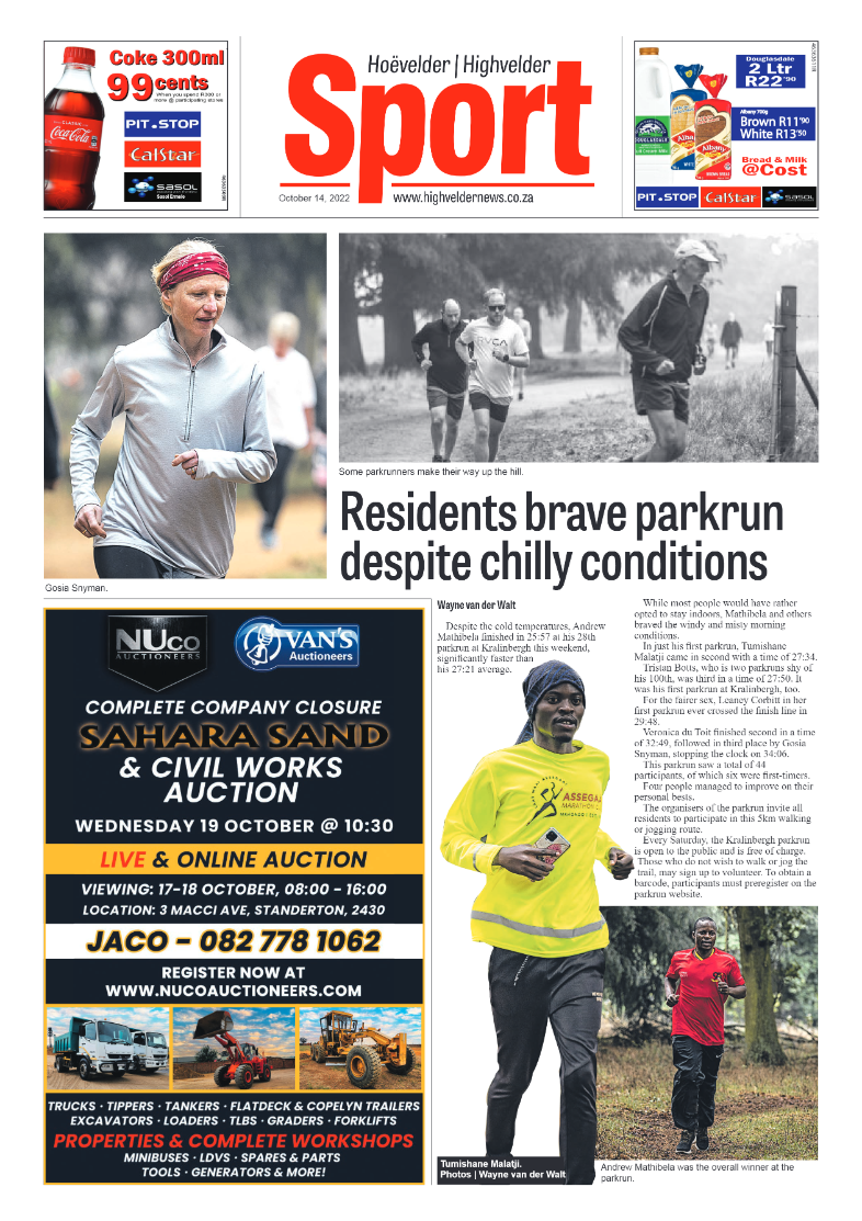 Highvelder Newspaper 14 October 2022 page 8