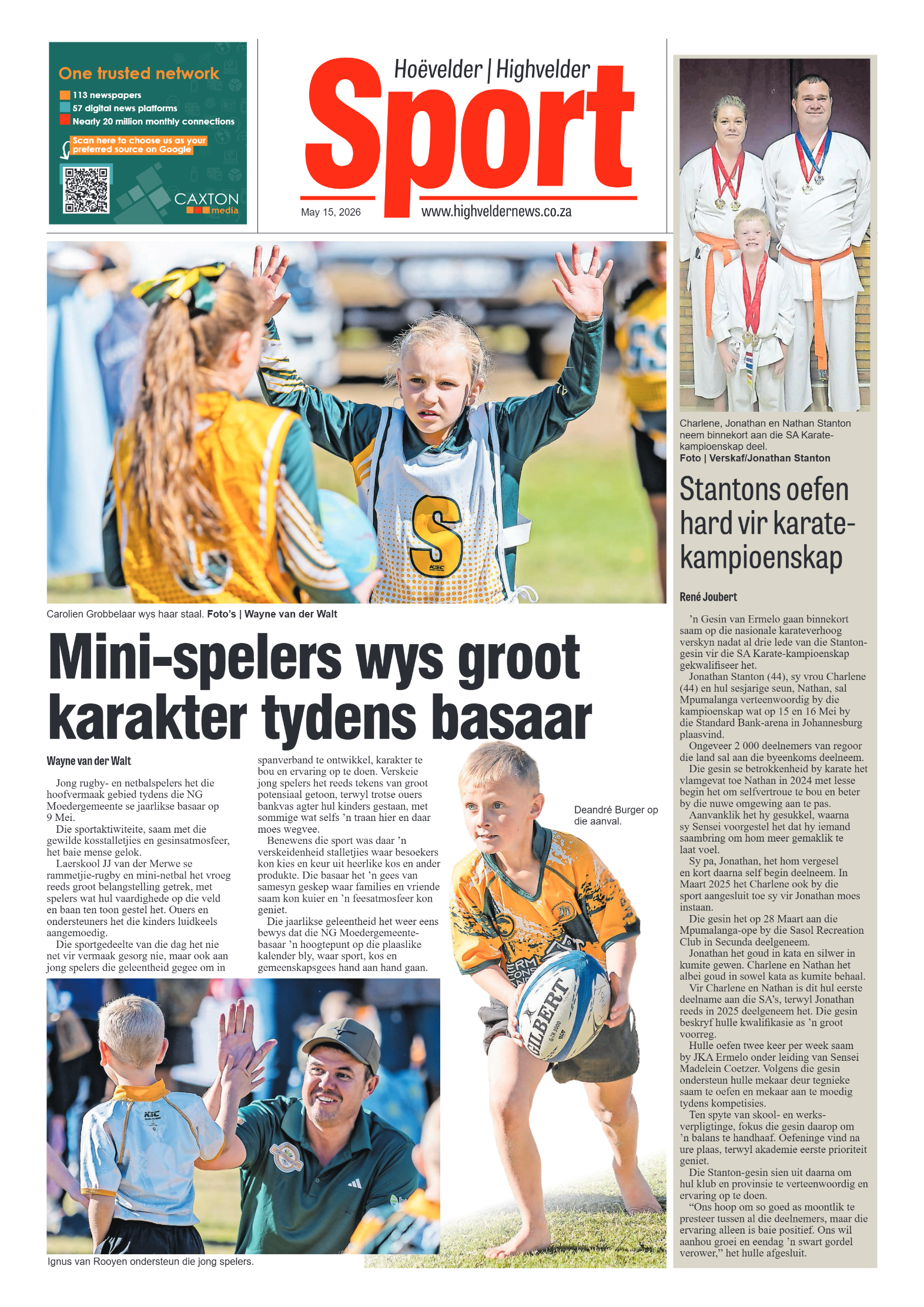 Highvelder Newspaper 15 May 2026 page 8