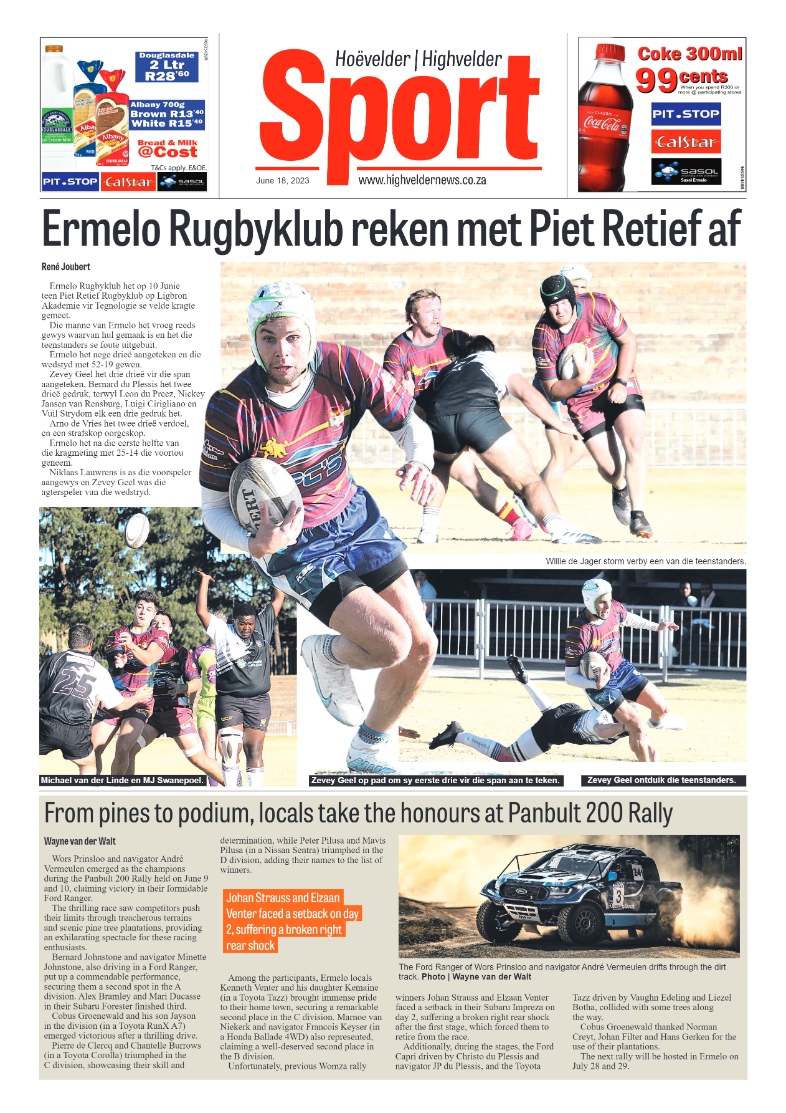 Highvelder Newspaper 16 June 2023 page 8