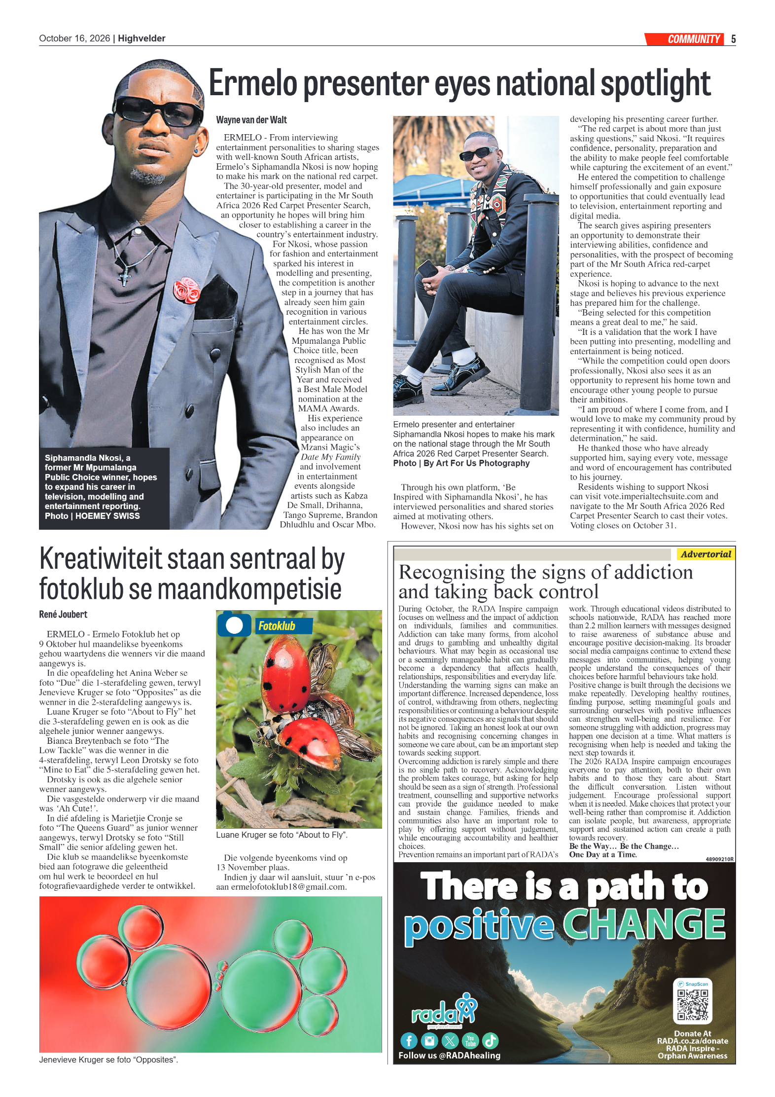 Highvelder Newspaper 16 October 2026 page 5