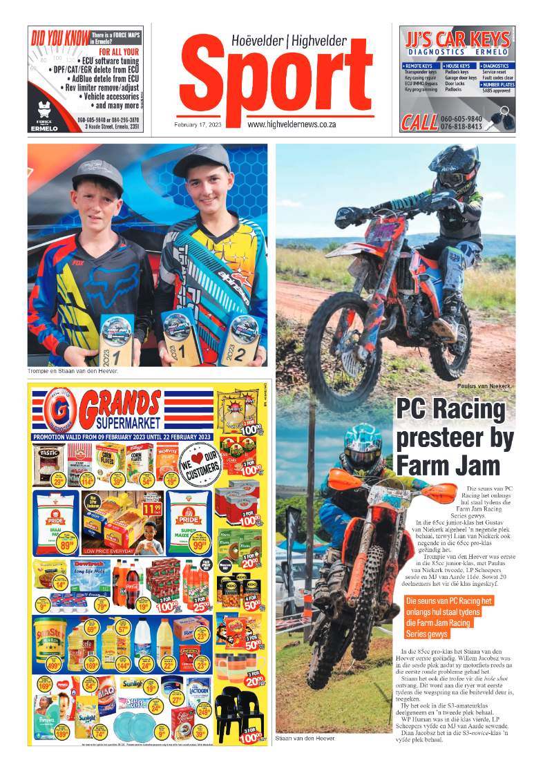 Highvelder Newspaper 17 February 2023 page 8