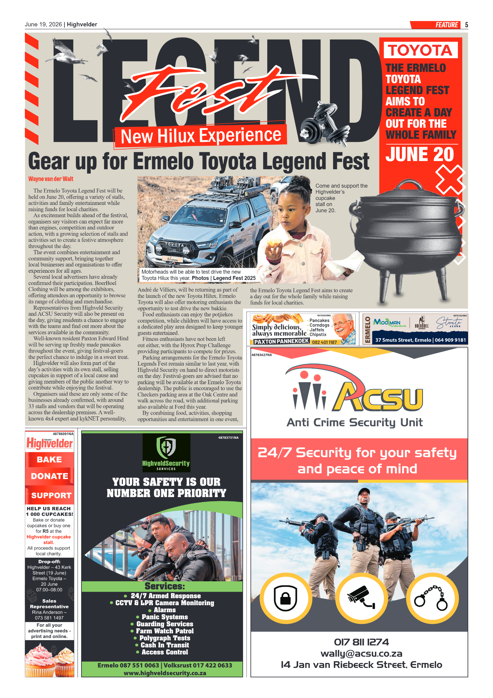 Highvelder Newspaper 19 June 2026 page 5