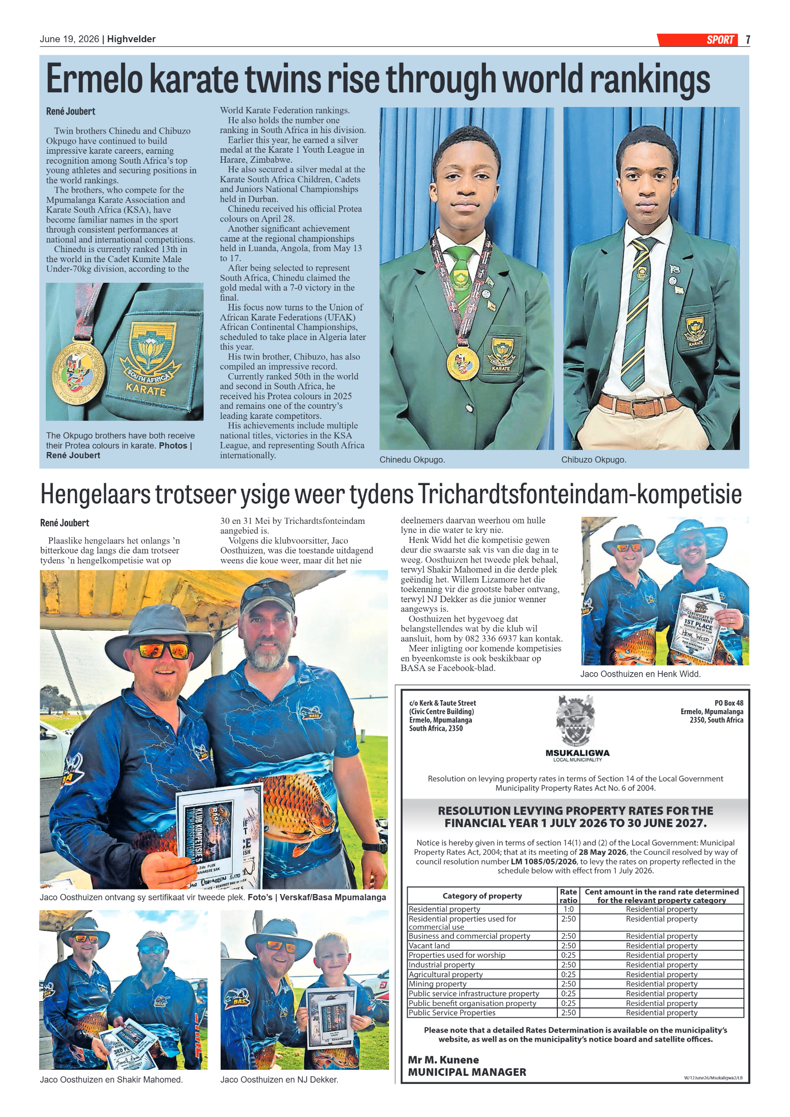 Highvelder Newspaper 19 June 2026 page 7