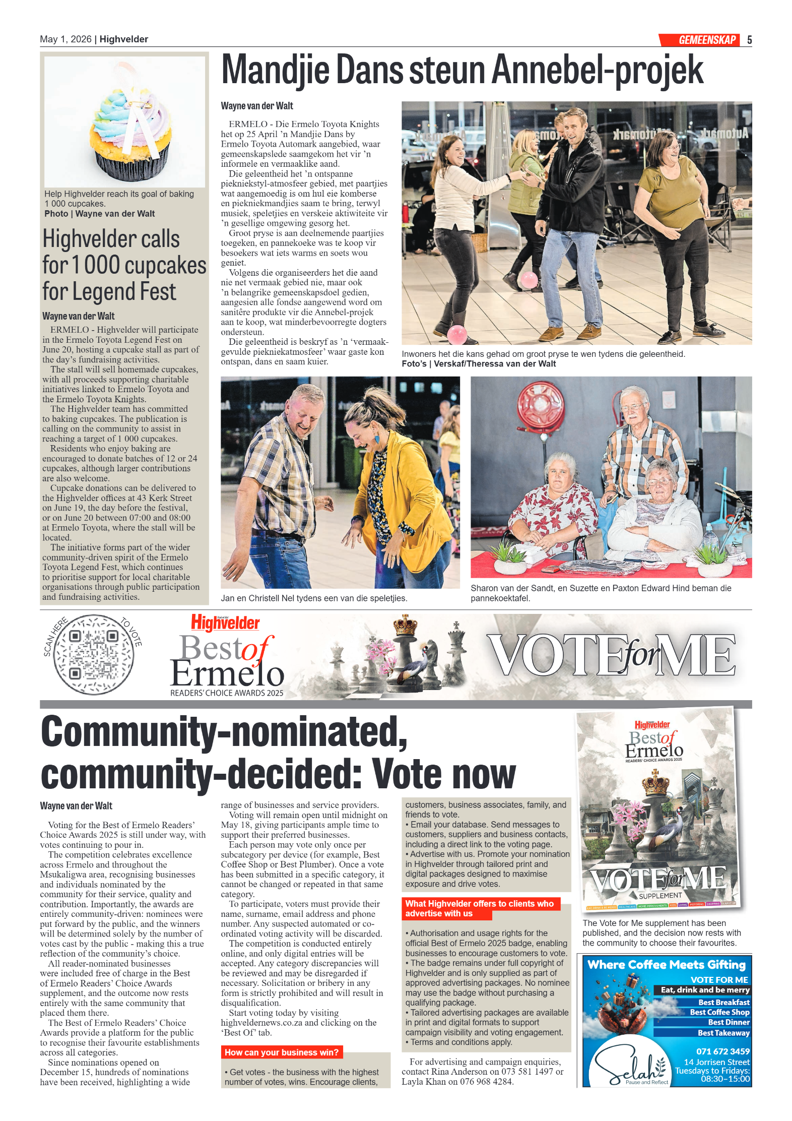 Highvelder Newspaper 1 May 2026 page 5