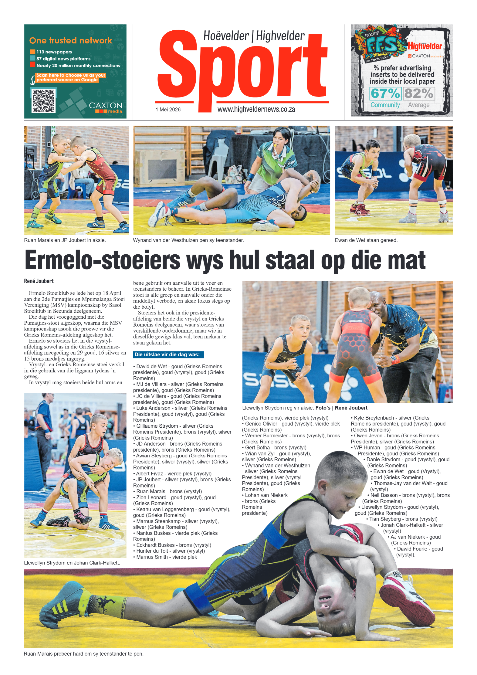 Highvelder Newspaper 1 May 2026 page 8