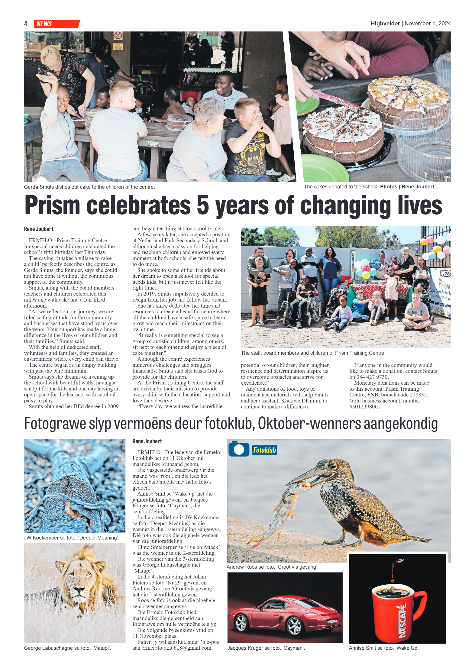 Highvelder Newspaper 1 November 2024 page 4