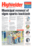 Highvelder Newspaper 20 February 2026