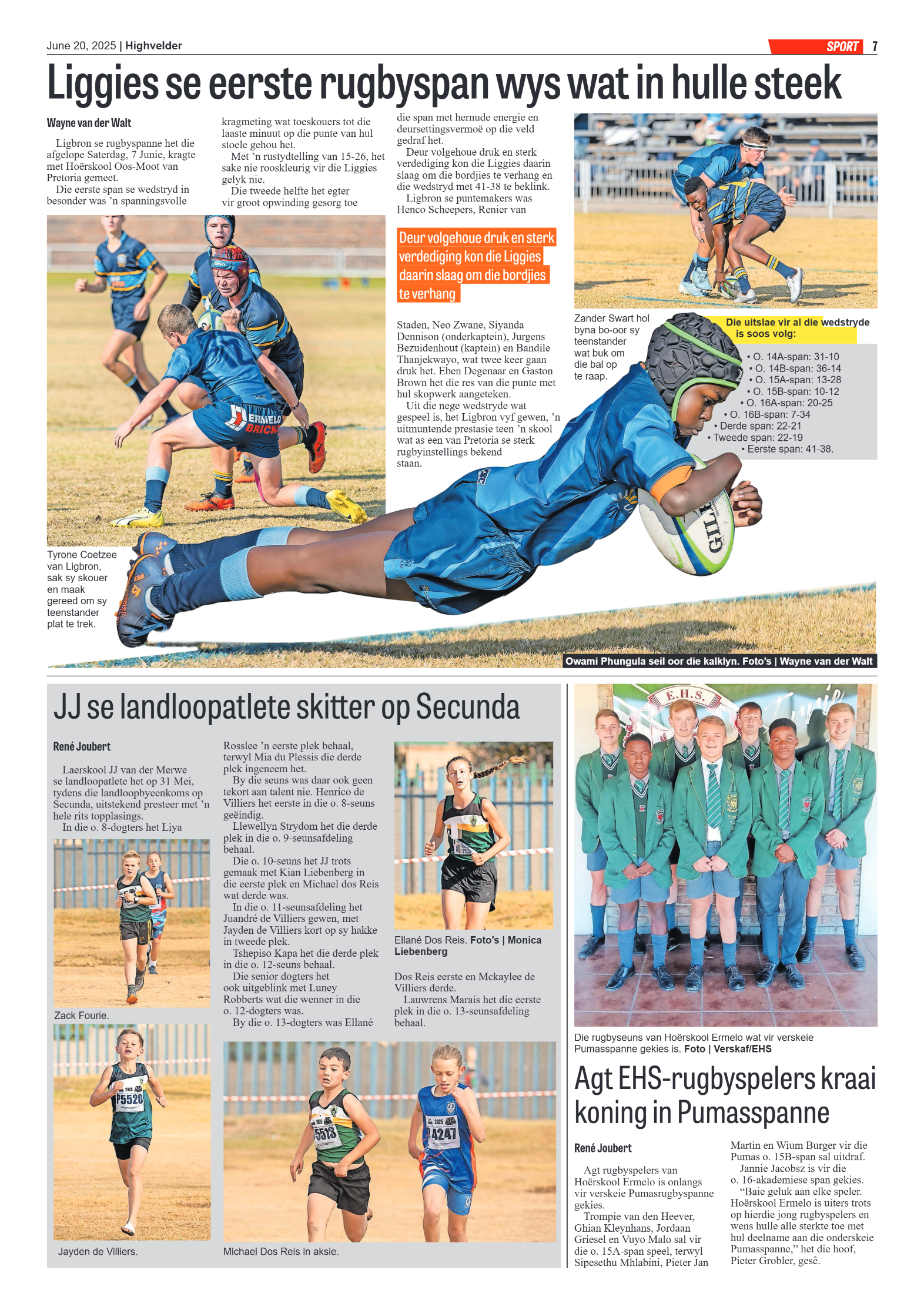 Highvelder Newspaper 20 June 2025 page 7