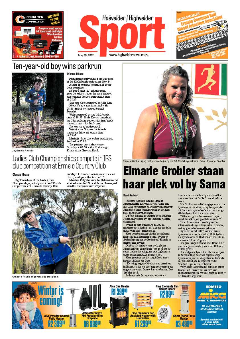 Highvelder Newspaper 20 Mei 2022 page 12