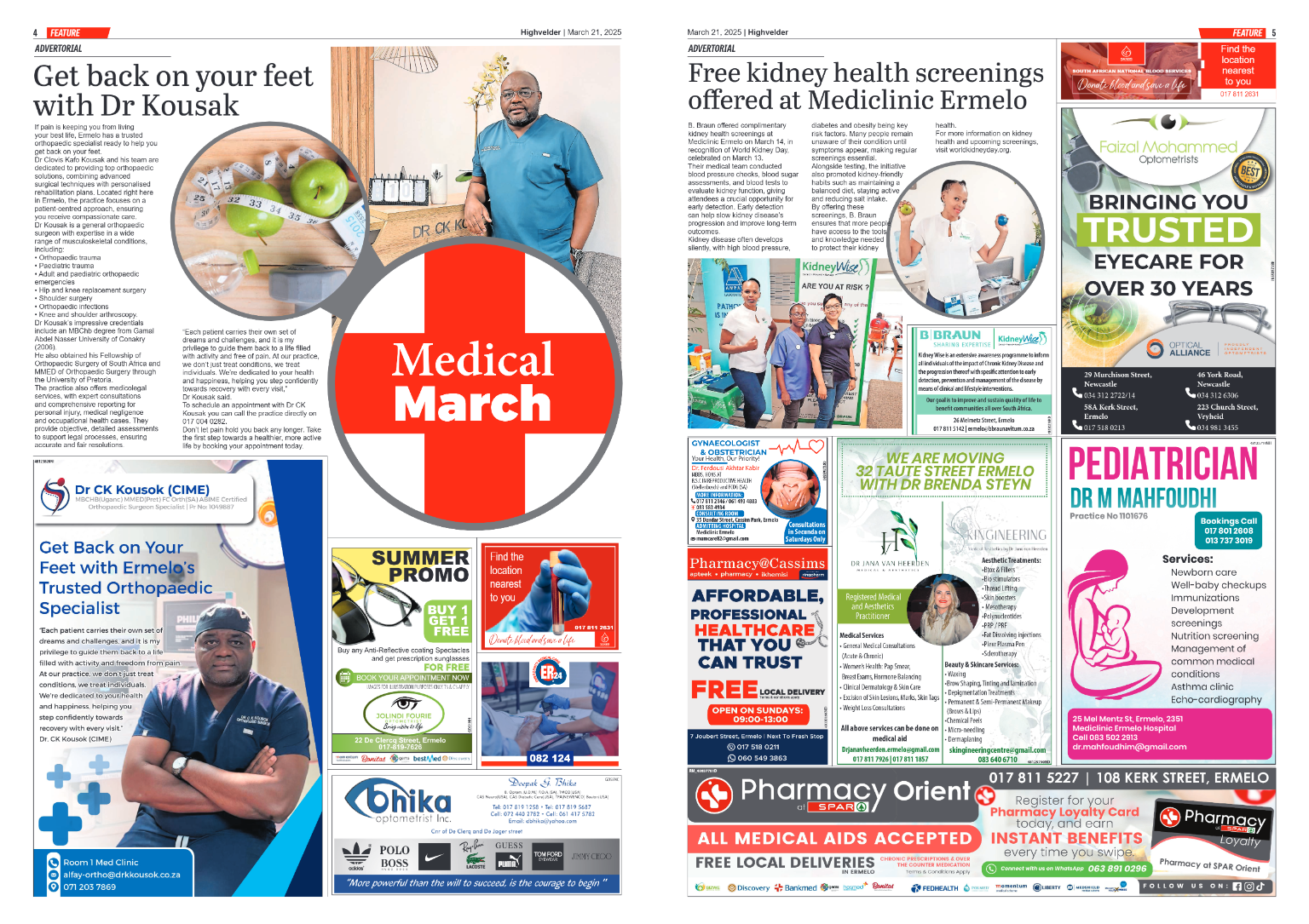 Highvelder Newspaper 21 March 2025 page 4