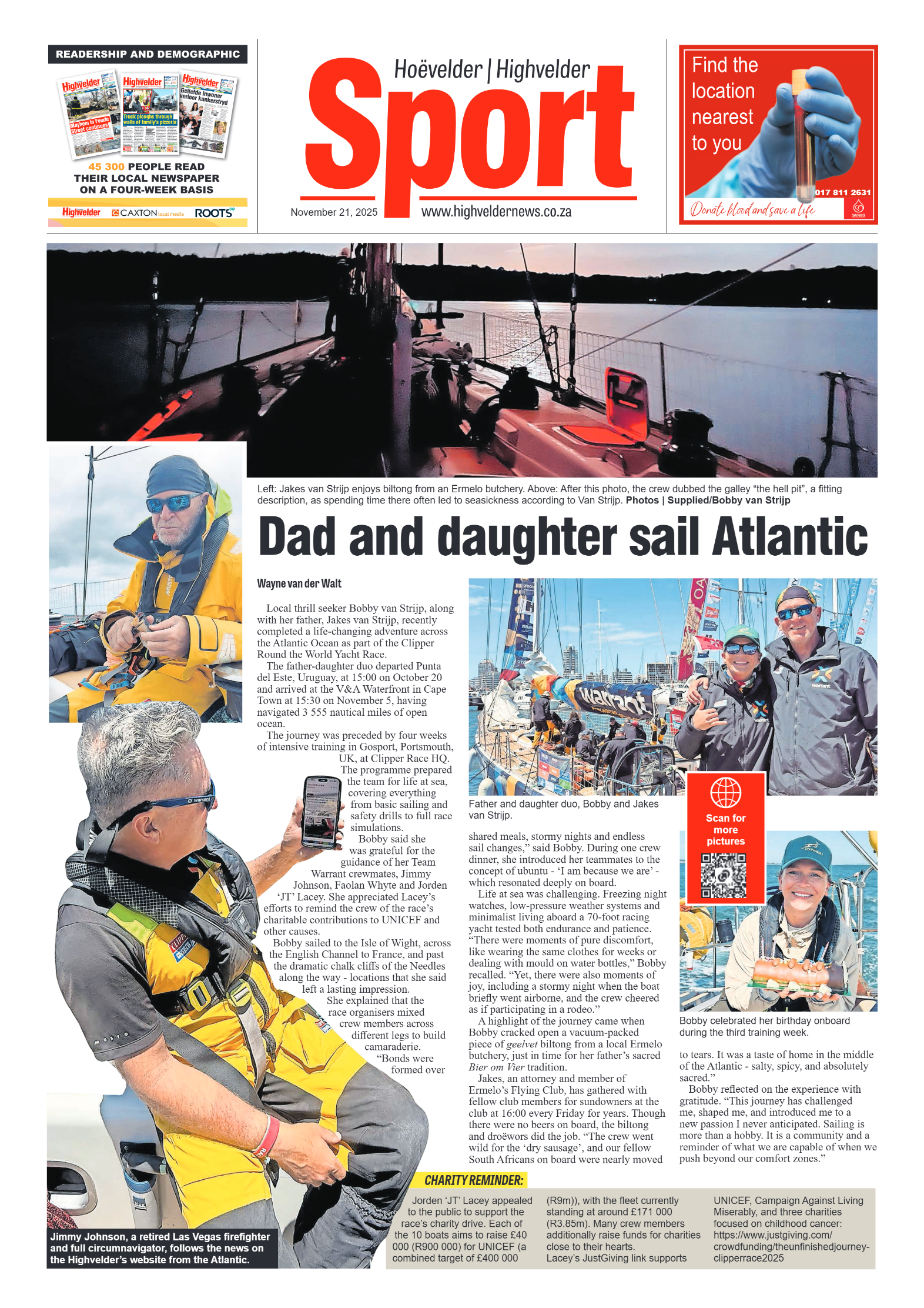 Highvelder Newspaper 21 November 2025 page 8