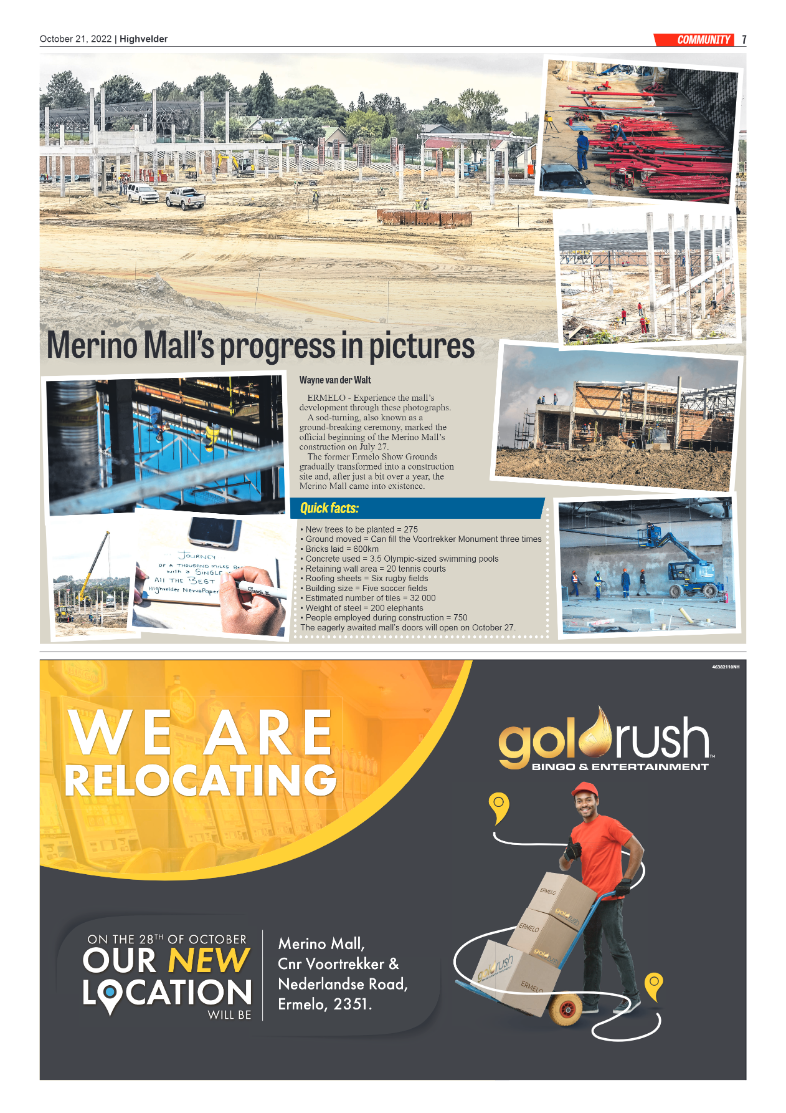 Highvelder Newspaper 21 October 2022 page 7