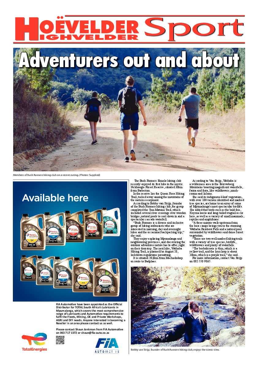 Highvelder Newspaper 23 July 2021 page 12