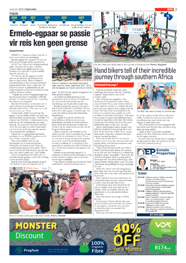 Highvelder Newspaper 23 June 2023 page 3
