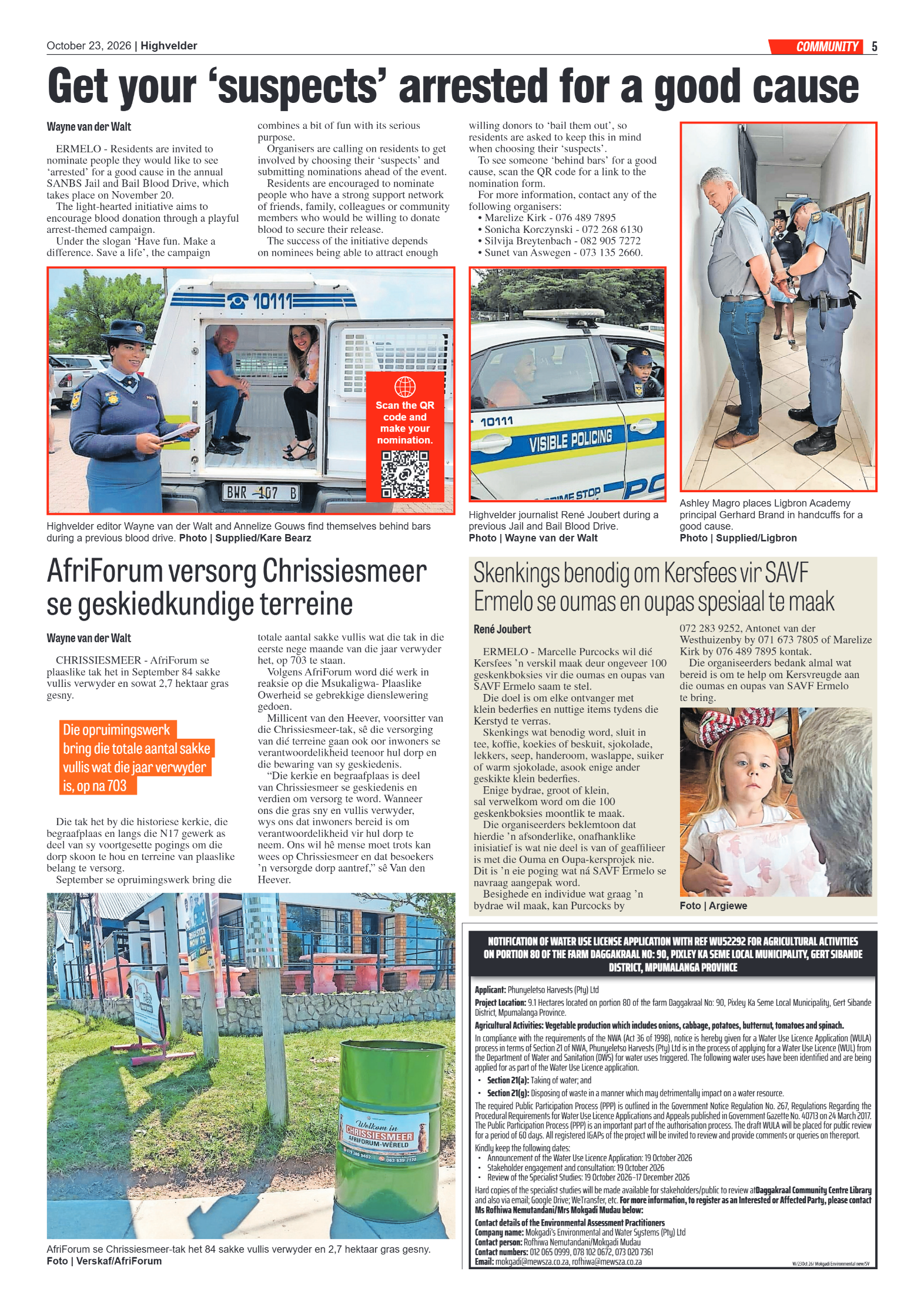 Highvelder Newspaper 23 October 2026 page 5