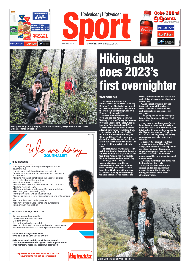 Highvelder Newspaper 24 February 2023 page 12