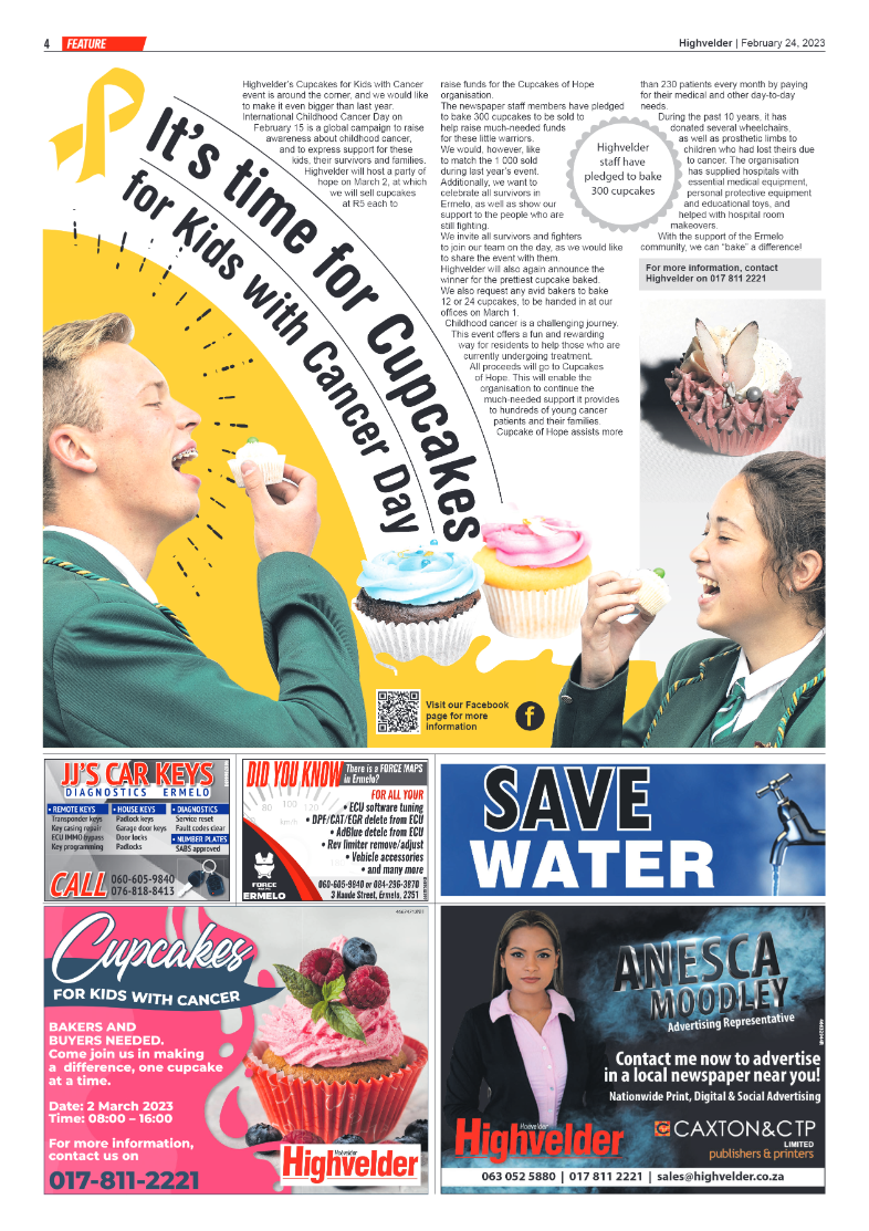 Highvelder Newspaper 24 February 2023 page 4