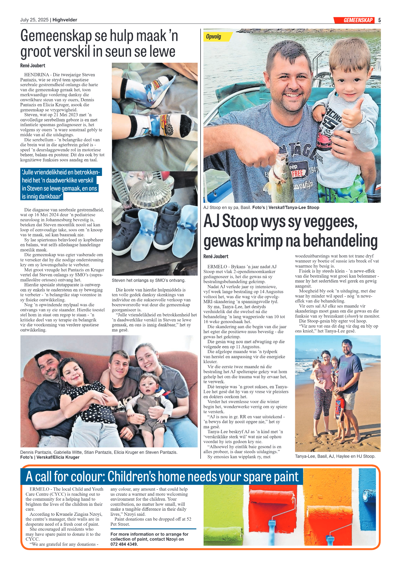 Highvelder Newspaper 25 July 2025 page 5