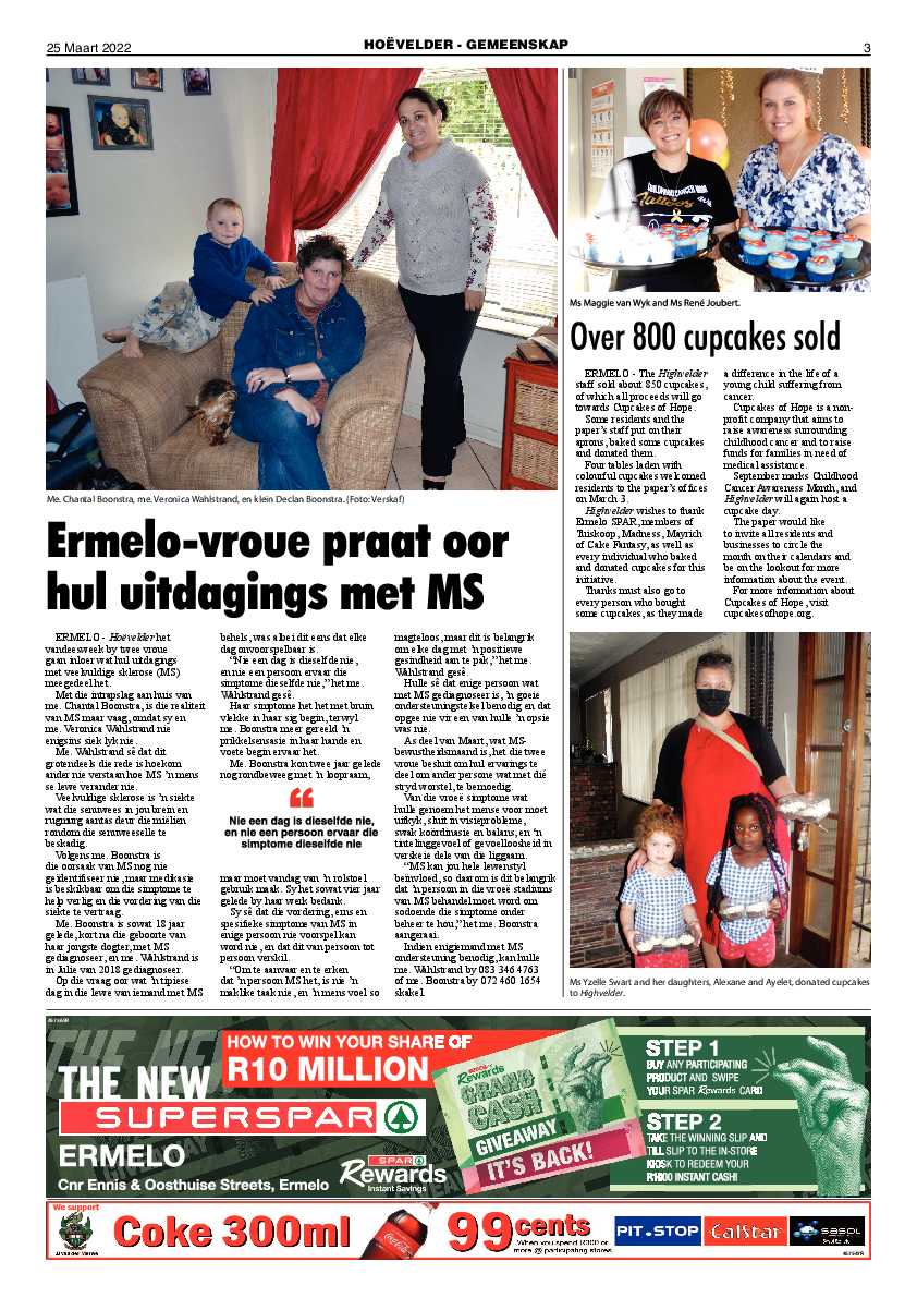 Highvelder Newspaper 25 March 2022 page 3
