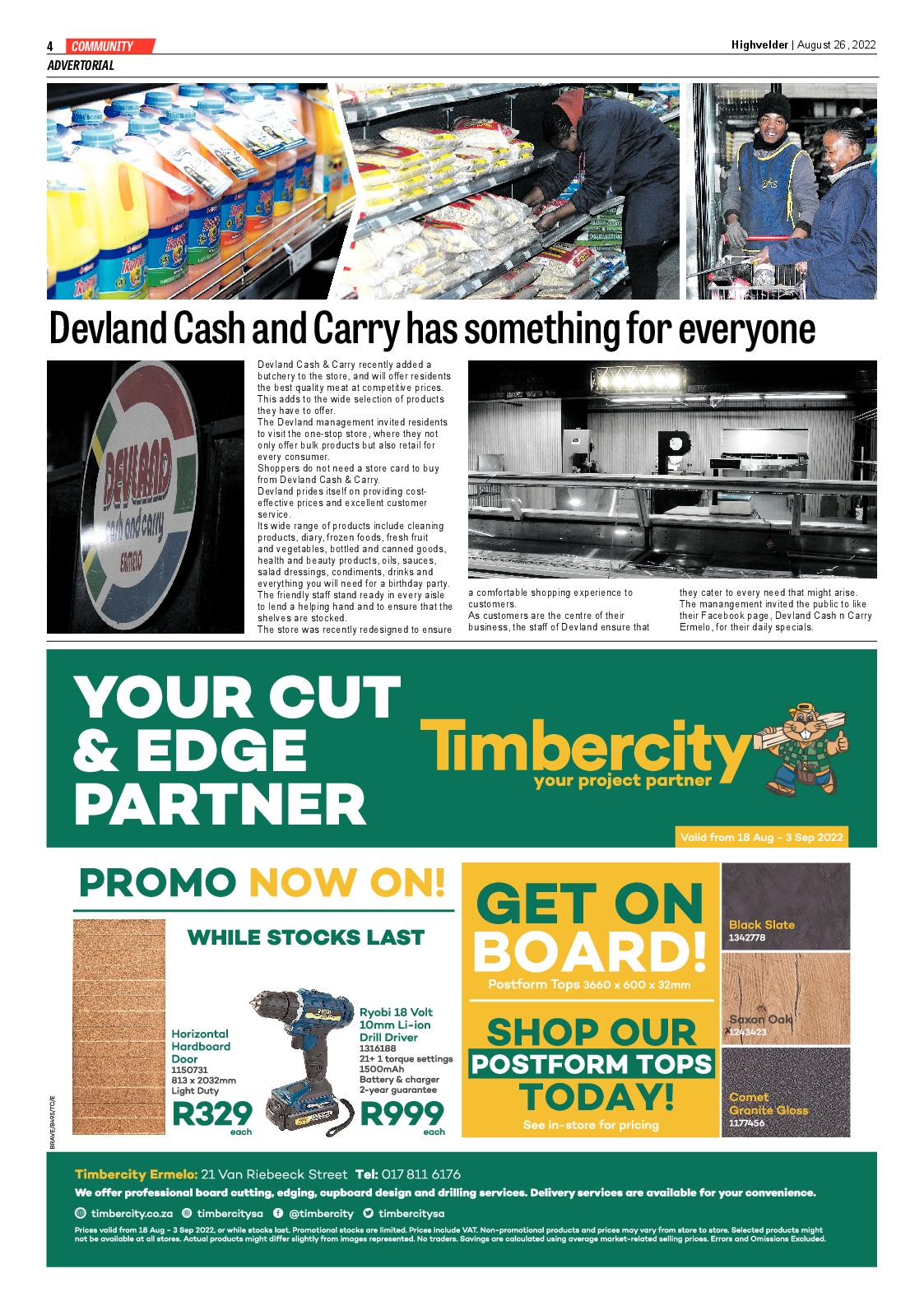 Highvelder Newspaper 26 August 2022 page 4