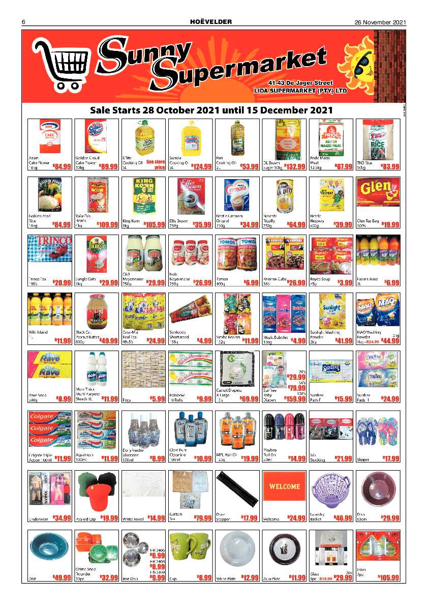 Highvelder Newspaper 26 November 2021 page 6