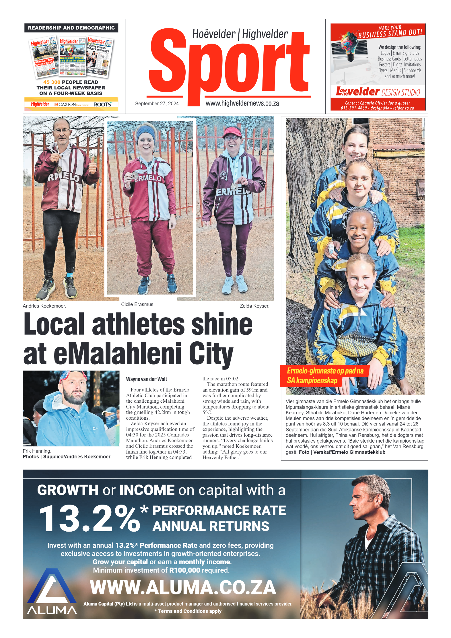 Highvelder Newspaper 27 September 2024 page 12
