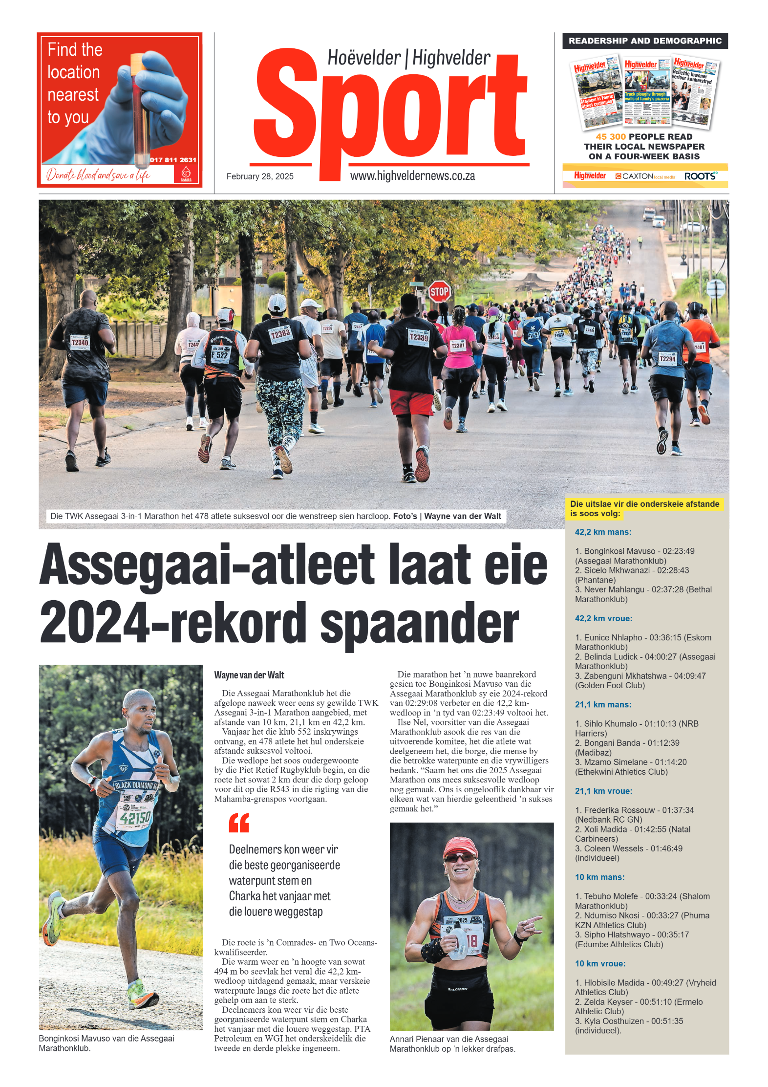 Highvelder Newspaper 28 February 2025 page 8