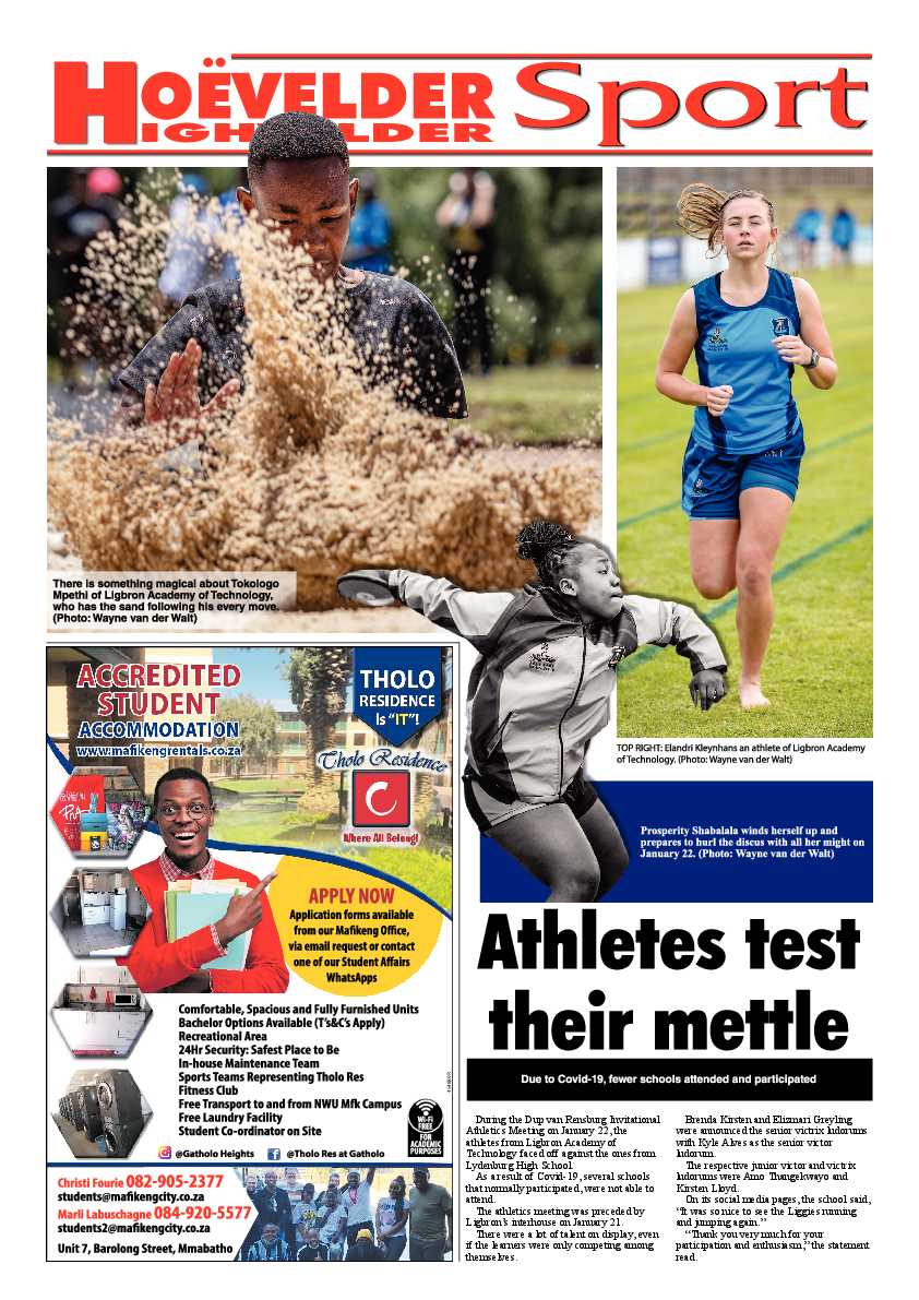 Highvelder Newspaper 28 January 2022 page 12