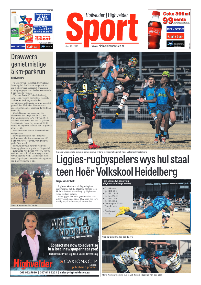 Highvelder Newspaper 28 July 2023 page 8