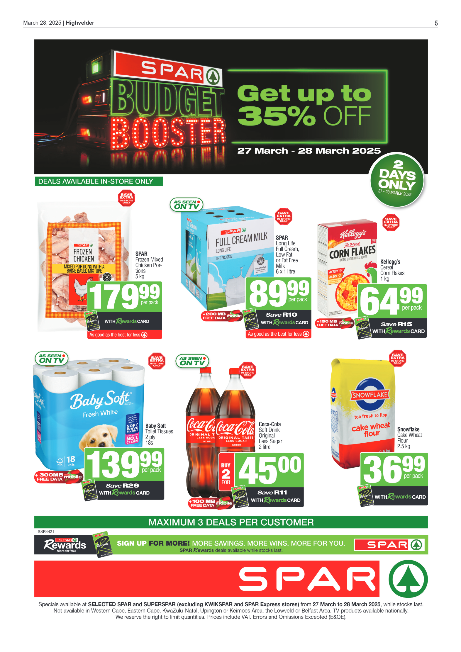 Highvelder Newspaper 28 March 2025 page 5
