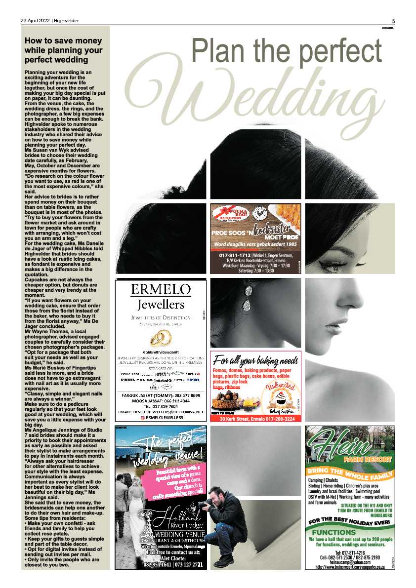 Highvelder Newspaper 29 April 2022 page 5