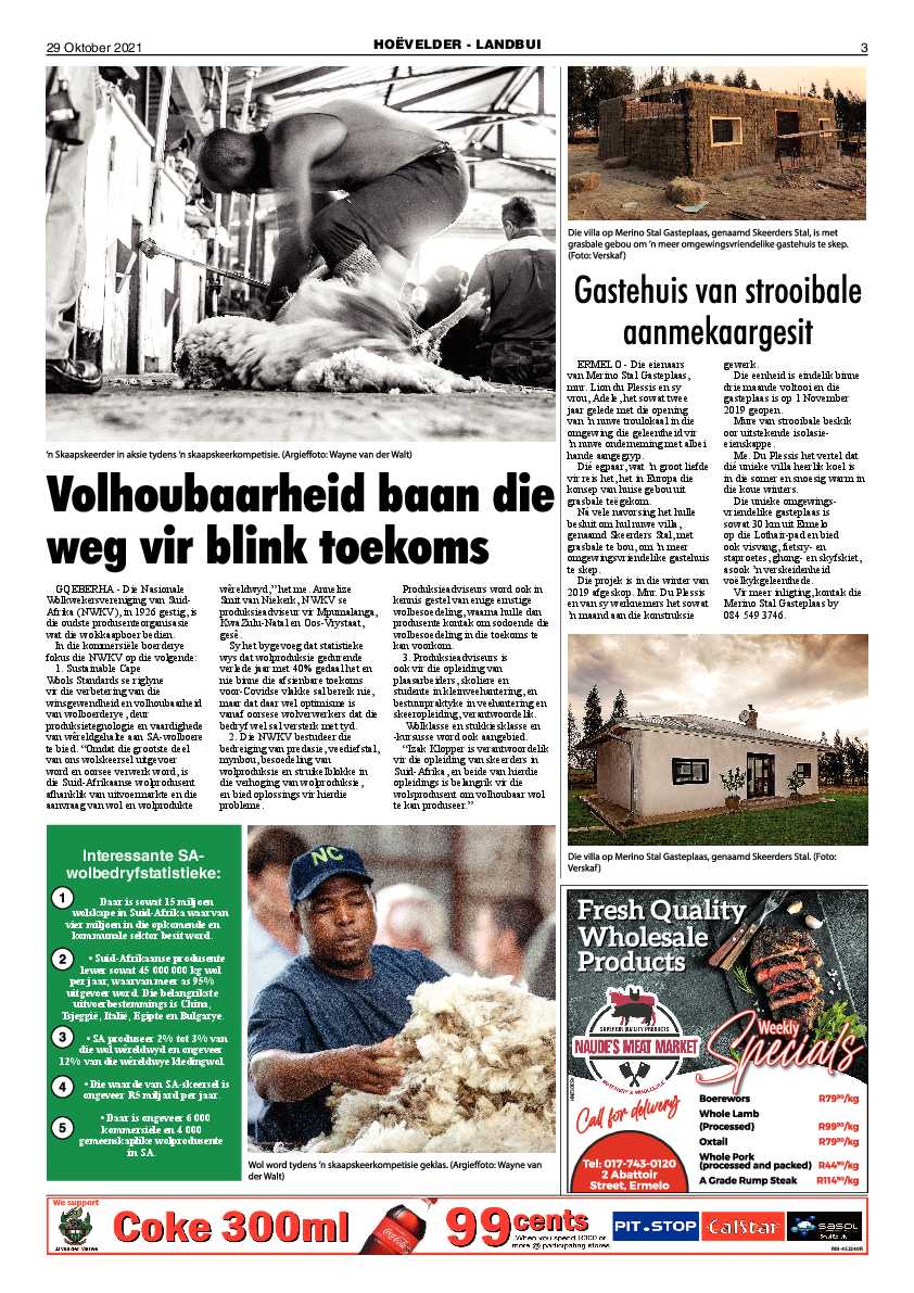 Highvelder Newspaper 29 October 2021 page 3