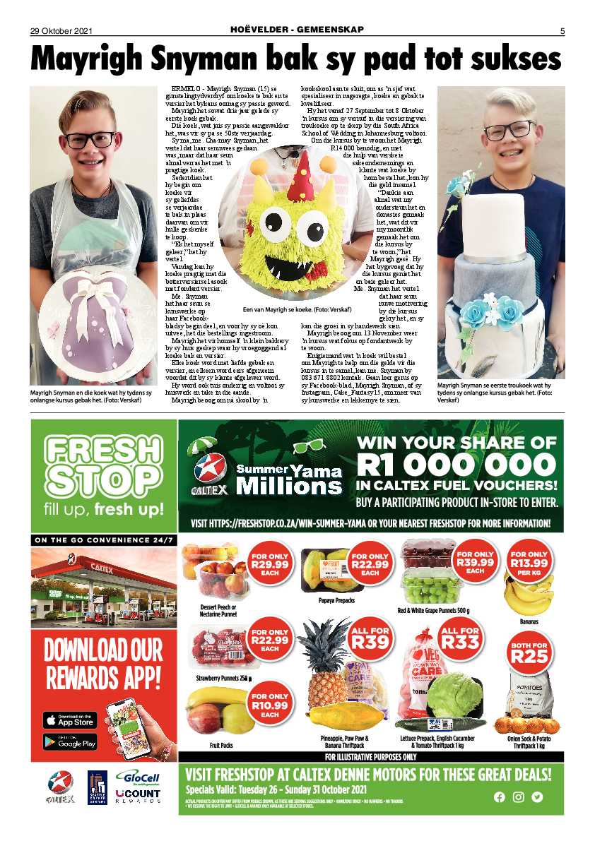 Highvelder Newspaper 29 October 2021 page 5